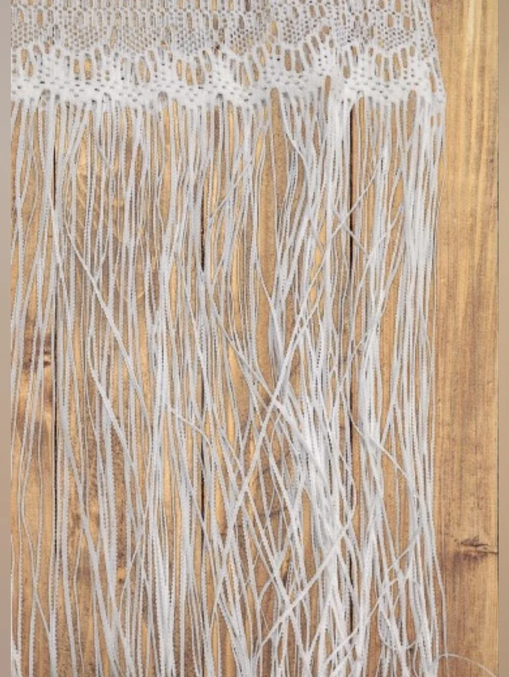 BONGO Lace Beach Cover-Up with Fringe *Size* M - Picture 10 of 12